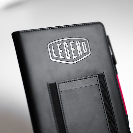 The LEGEND™ Padded RFID Journal and Pen Combo