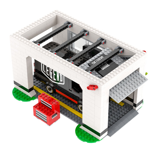 The LEGEND™ Upfitter Garage - 2023 LEGO® Christmas Model